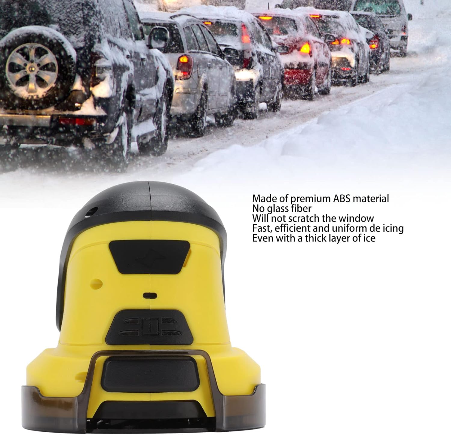 Electric Snow Ice Scraper USB Recharging