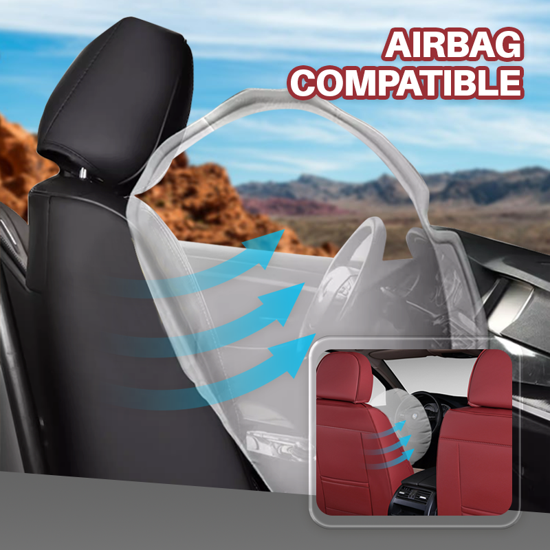 2025 Eval Leather Car Seat Cover for Cars, SUV