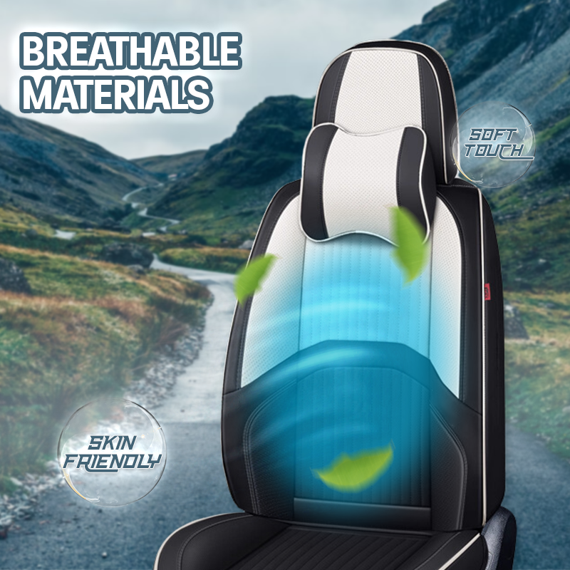 2024 Hazon Leather Car Seat Cover for Cars, SUV