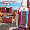 2025 Eval Leather Car Seat Cover for Cars, SUV