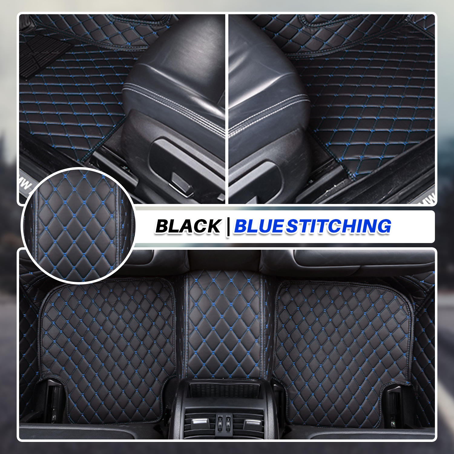 2024 Heavy Duty, Universal Fit Floor Mats for Cars, SUVs, and Trucks