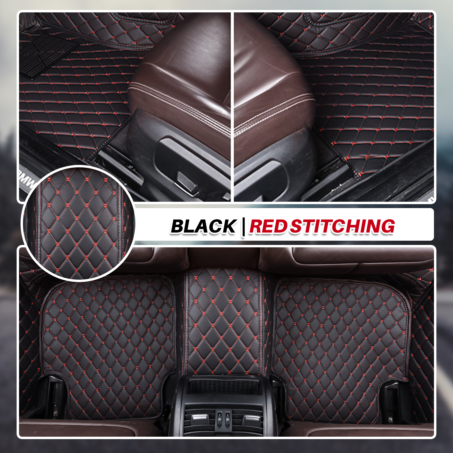 2024 Heavy Duty, Universal Fit Floor Mats for Cars, SUVs, and Trucks