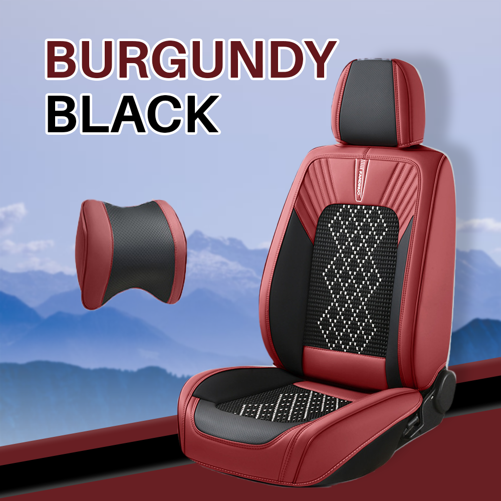 2024 Benny Leather Car Seat Cover for Cars, SUV