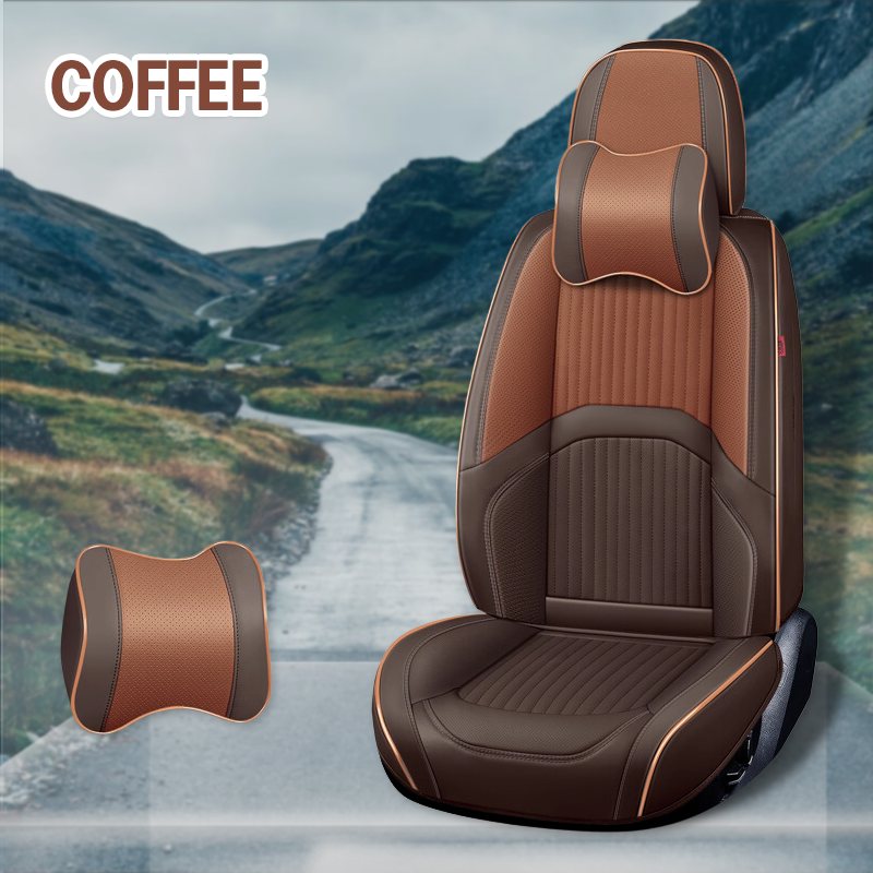 2025 Hazon Leather Car Seat Cover for Cars, SUV