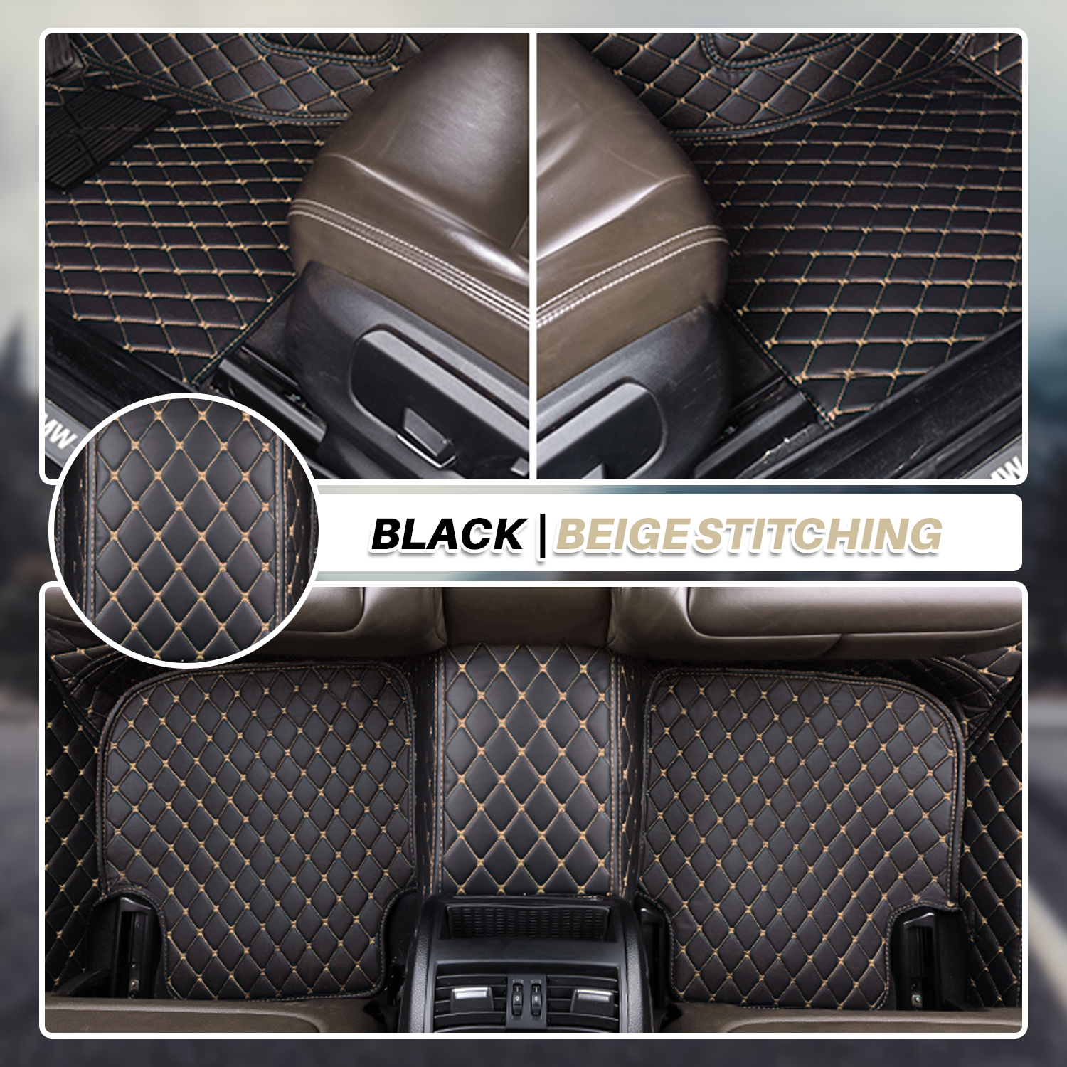 2024 Heavy Duty, Universal Fit Floor Mats for Cars, SUVs, and Trucks