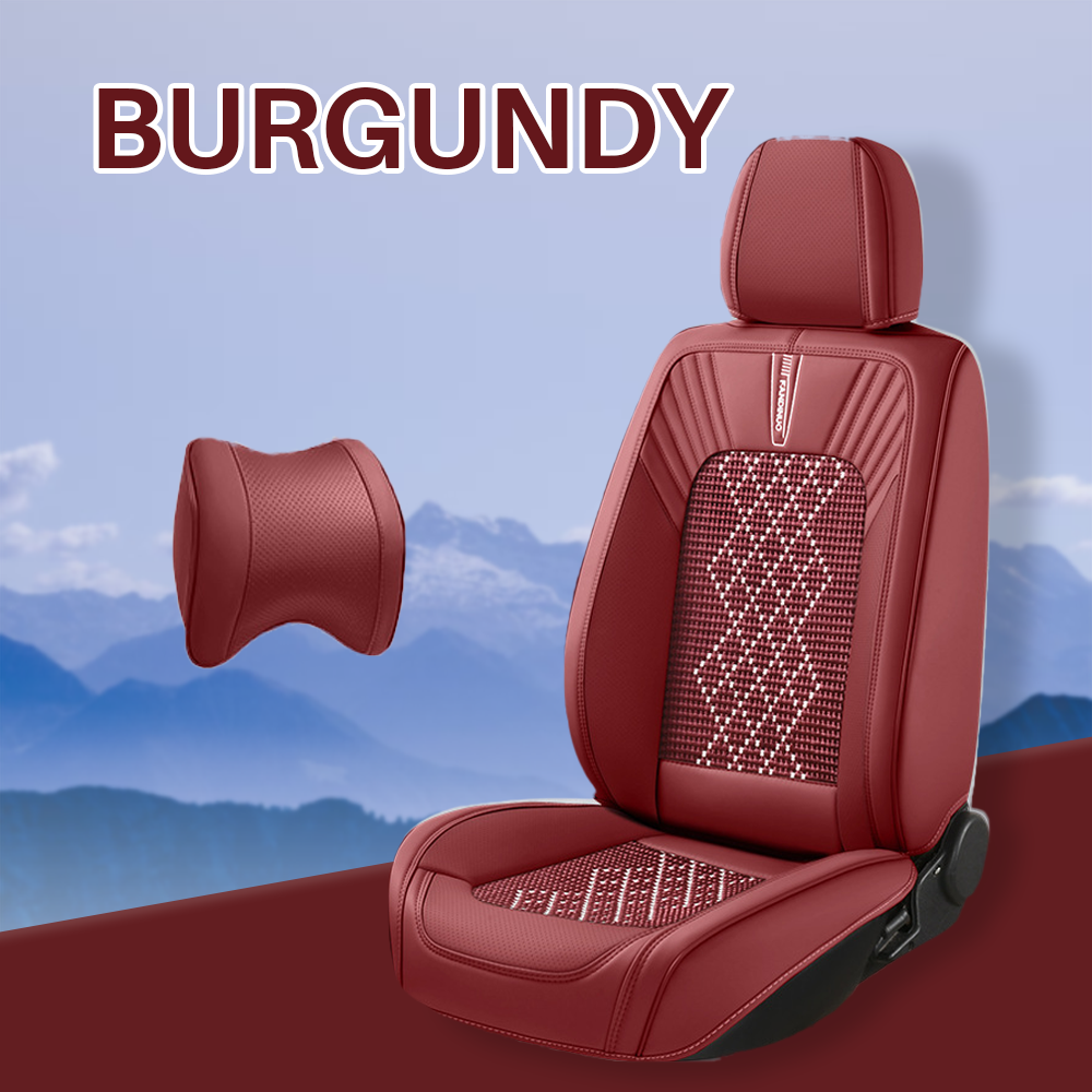 2024 Bennie Leather Car Seat Cover for Cars, SUV