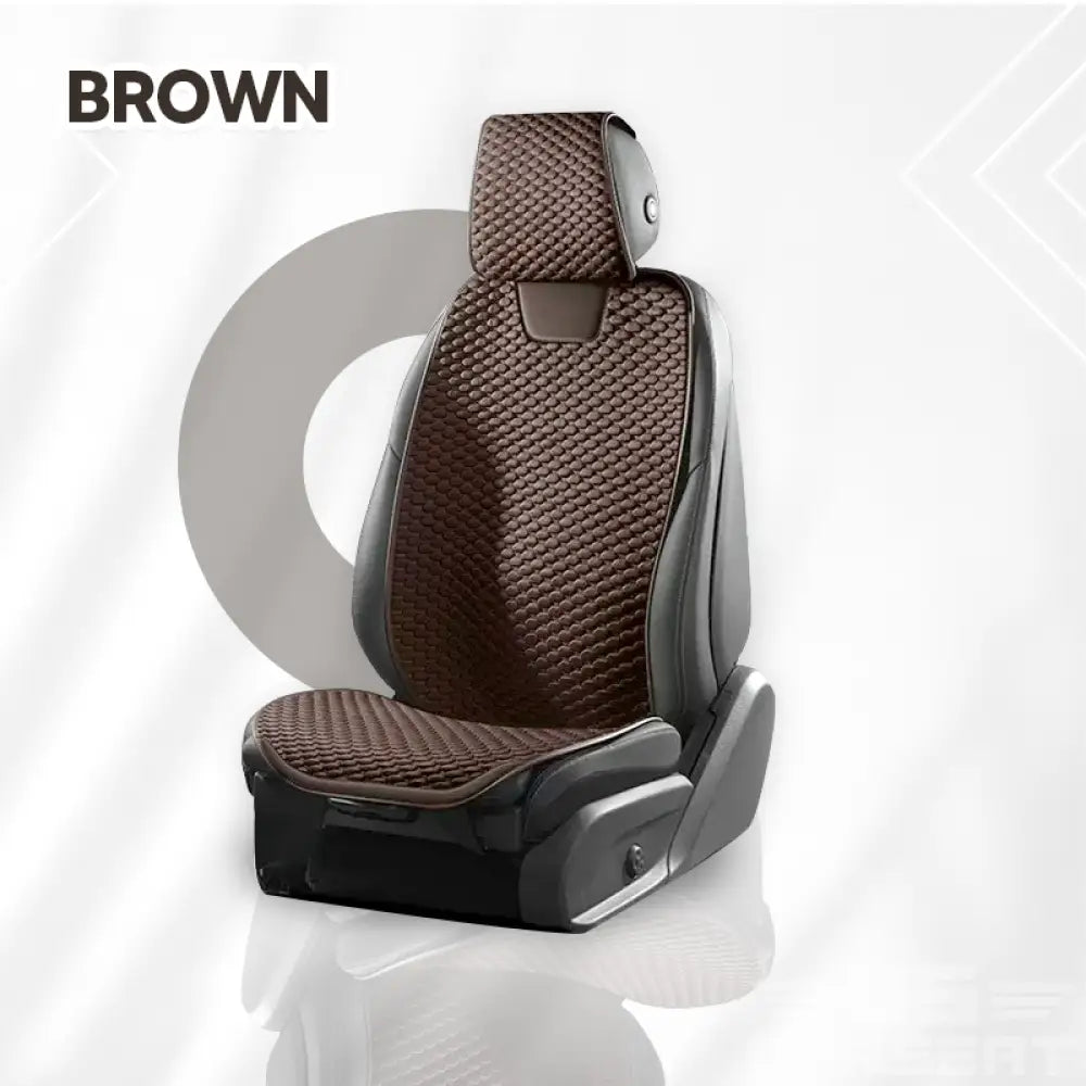 Alexcar Kerry 2023 Full Set Universal Breathable Waterproof Vehicle Leather Cover For Cars Suv Brown