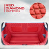 Alexcar Mota Waterproof Trunk Seat Cover Cargo Liner For Pet Fit Suv Car Jeep Truck Sedans Vans Red