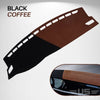 Matix Custom Fit Dashboard Mat Cover For Sedan Hatchback Suv Mpv Truck Etc. Black Coffee / Left