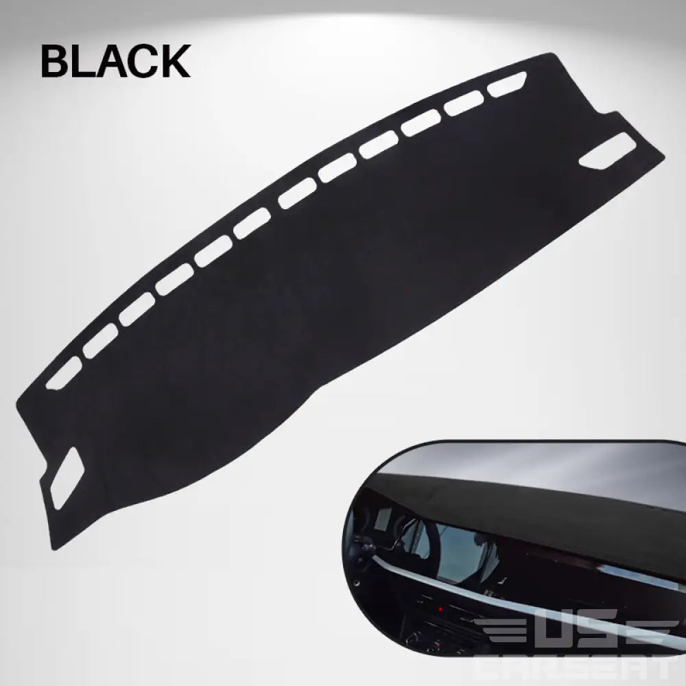 Matix Custom Fit Dashboard Mat Cover For Sedan Hatchback Suv Mpv Truck Etc. Black / Left