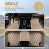 Uk Alexcar Elvie 2023 Heavy Duty Universal Fit Floor Mats For Cars Suvs And Trucks Beige / 2 Seats